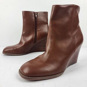 Dolce Vita Women’s Rupart Wedge Heel Booties Brown 9